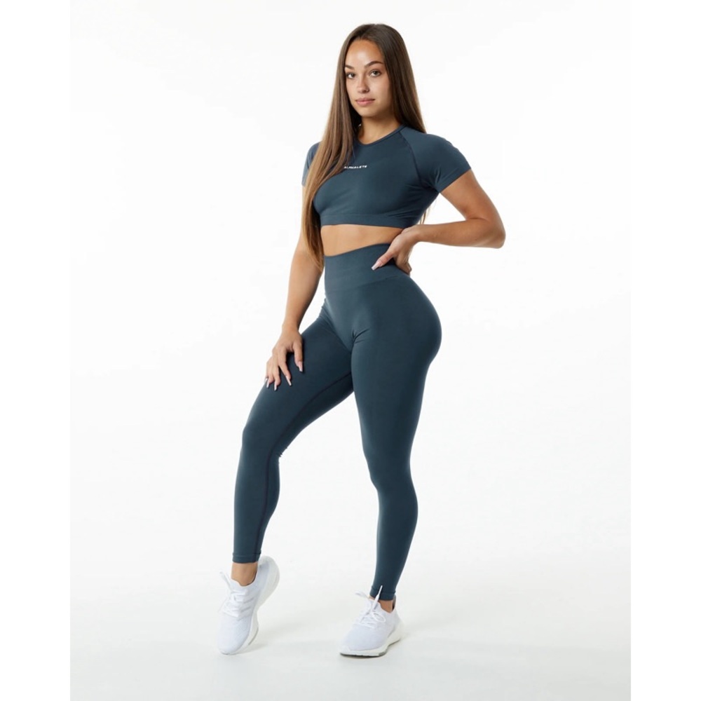 ALPHALETE AMPLIFY LEGGING Whale Blue